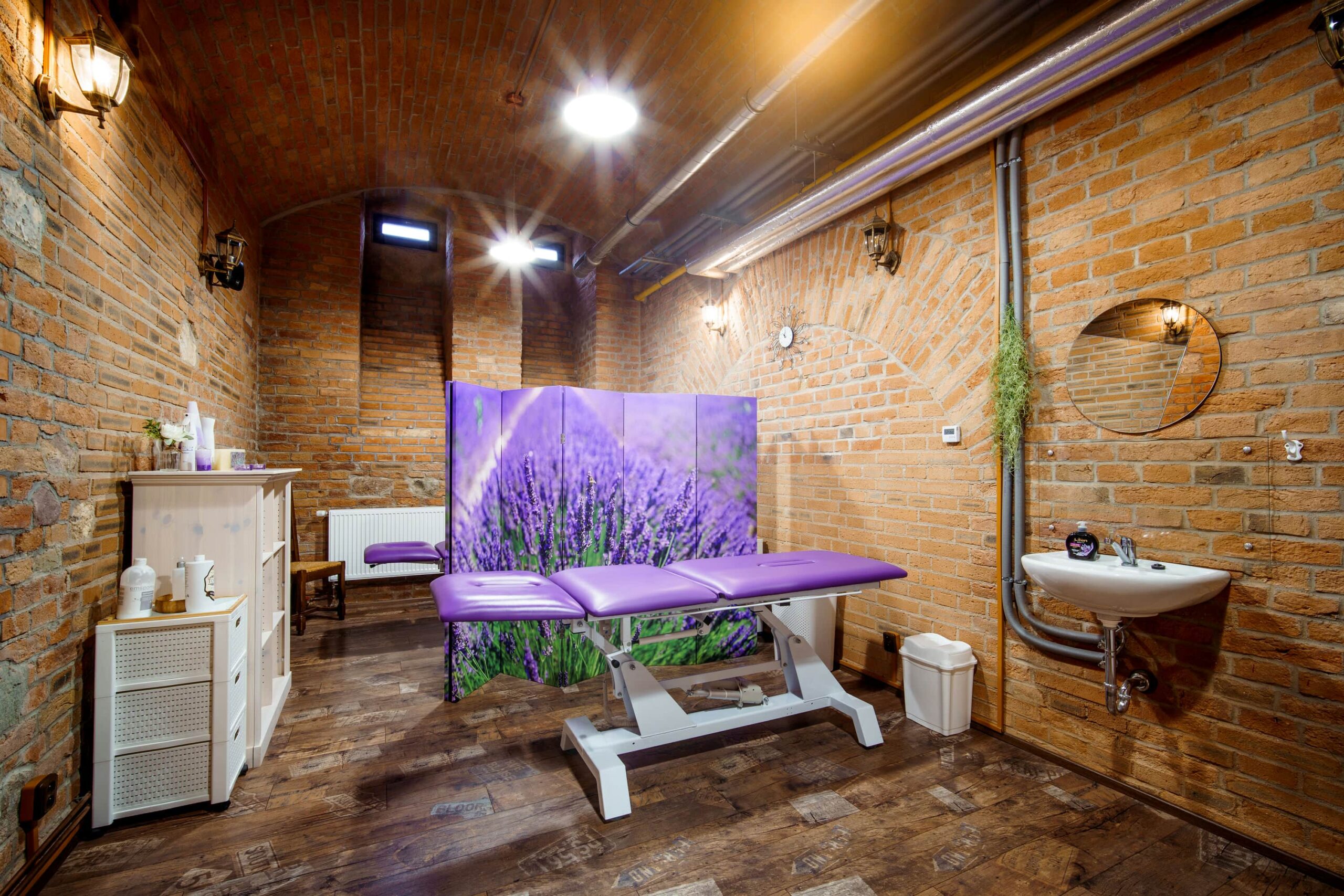 Relaxační zóna s pivní koupelí